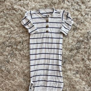 Lou Lou & Company knotted gown NB-3m